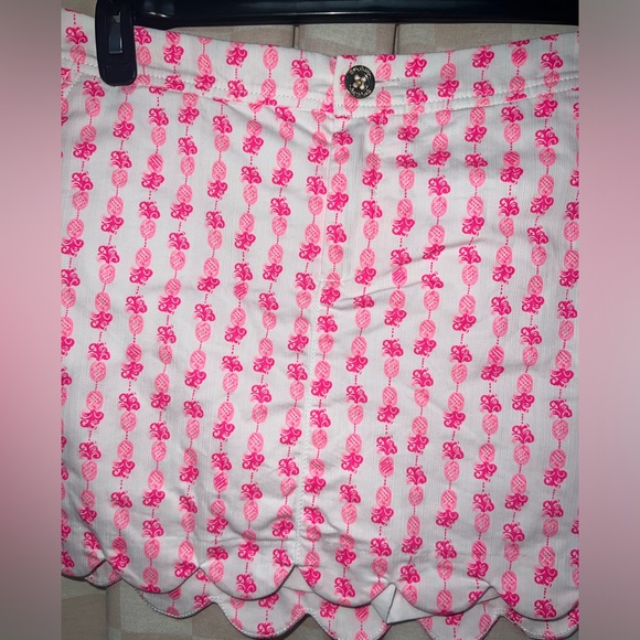 Lilly Pulitzer Colette Skort Pink Topaz Pineapple - Picture 3 of 12